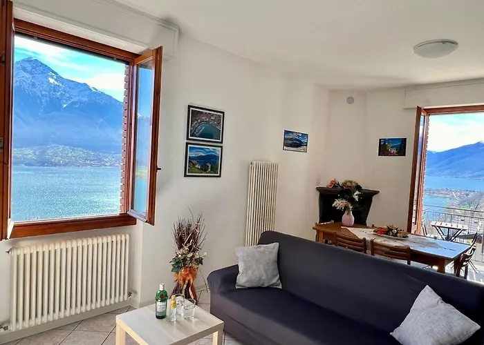 Amazing Terrace On Διαμέρισμα Gera Lario